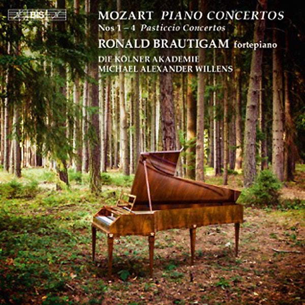 W.A.MOZART: PIANO CONCERTOS Nos 1-4 Pasticcio Concertos