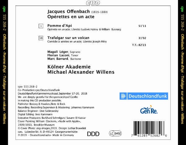 Jacques Offenbach: Opérettes en un acte