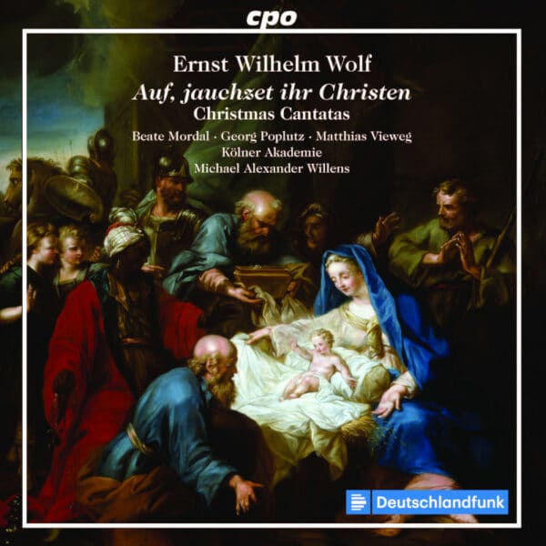 Cover Ernst Wilhelm Wolf Christmas Cantatas
