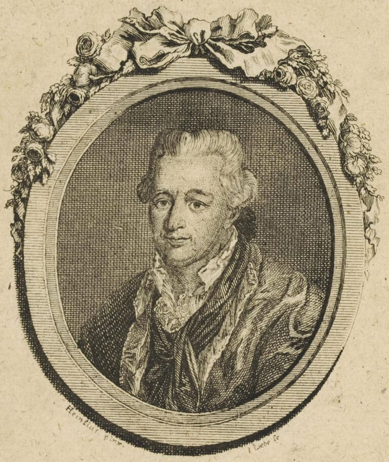 Ernst Wilhelm Wolf, Porträtstich von Gottlob August Liebe